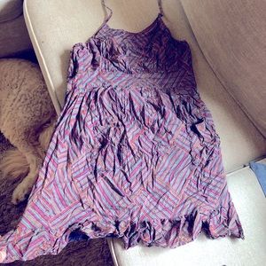 Summer colorful halter dress - urban outfitters